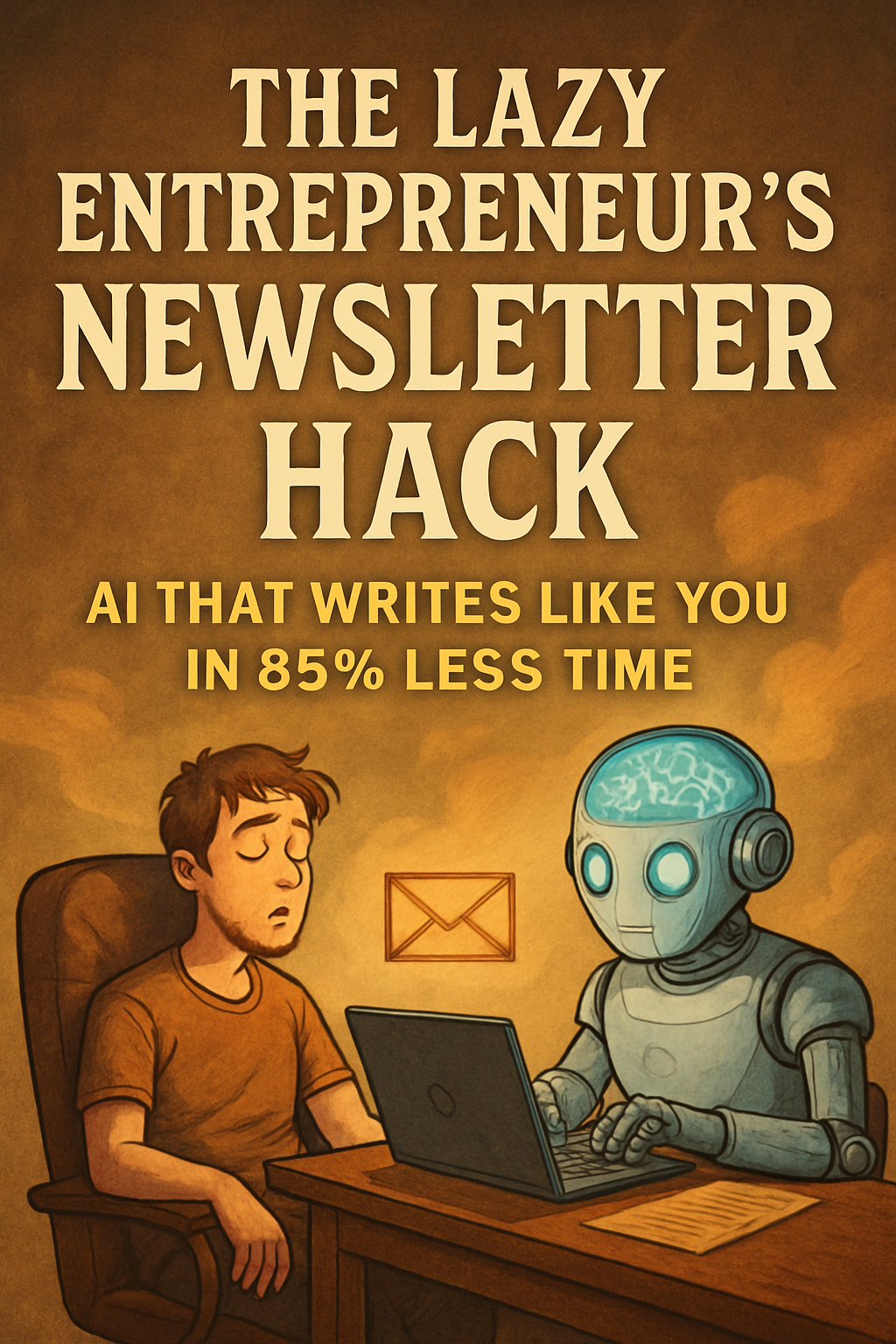 The Lazy Entrepreneur's Newsletter Hack Book Cover